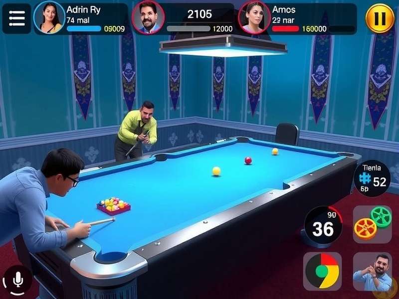Indian Real Pool Hero multiplayer interface
